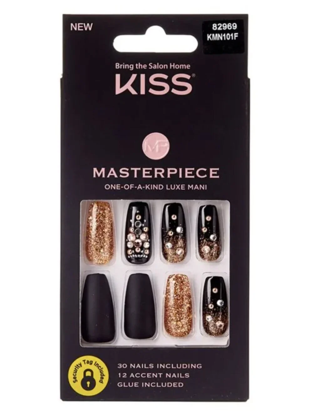 Kiss Masterpiece One-Of-A-Kind Luxe Mani Nails - Treasure You